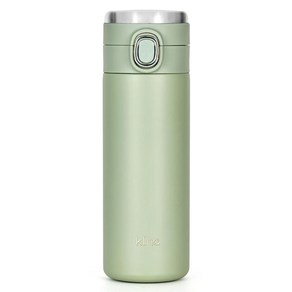 클리나 엣지 텀블러, 카키, 420ml, 1개