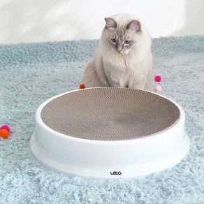 레토 원형 고양이 스크래쳐 특대형, 혼합색상, 1개, 가로 세로 500mm / 높이 100mm