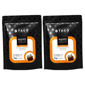 타코 복숭아맛 아이스티 분말, 1kg, 1개입, 2개