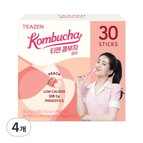 티젠 콤부차 피치, 5g, 30개입, 4개