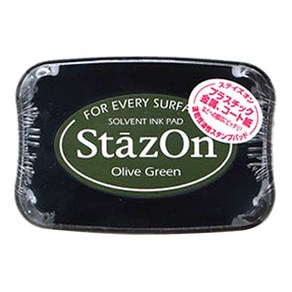 StazOn 츠키네코 유성스탬프 잉크 글래스용 SZ-51