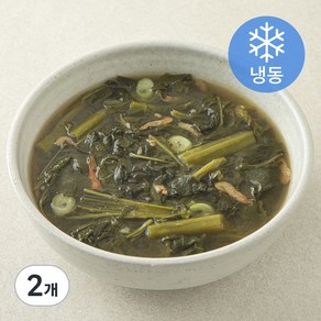 집반찬연구소 보리새우 아욱국 (냉동), 650g, 2개