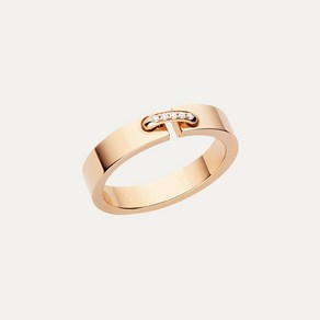 CHAUMET 쇼메 여성용 리앙 에비당스 18K 웨딩밴드 080542 47 다이아세팅