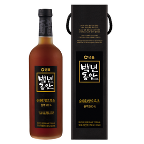 백년동안 순 발효 흑초 원액, 750ml, 1개