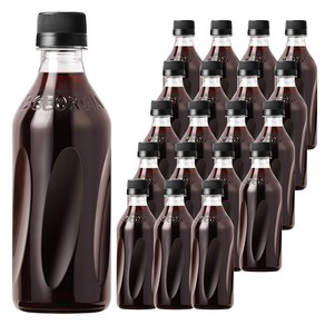 조지아 크래프트 블랙 무라벨, 370ml, 20개