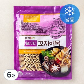 곰곰 쫄깃한 꼬치어묵 (냉동), 600g, 6개