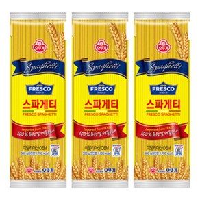 오뚜기 프레스코 스파게티, 500g, 3개