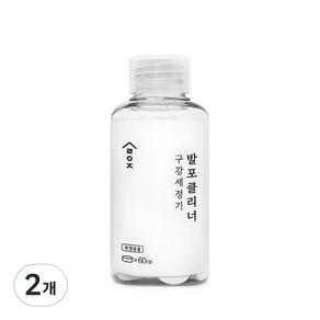 살림이지 구강세정기 발포 클리너 60p slez-9r60