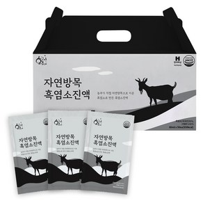 황금이네 자연방목 흑염소 진액, 80ml, 50개