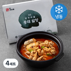 본갯마을 동태 알탕 500g + 알탕 소스 100g 세트 (냉동), 4세트