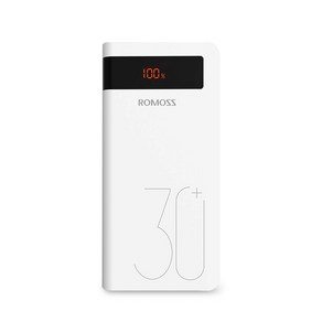 로모스 SENSE8P PLUS 퀵차지3.0 PD지원 대용량 보조배터리 30000mAh