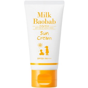 밀크바오밥 베이비앤키즈 선크림 SPF50+ PA++++, 1개, 80ml