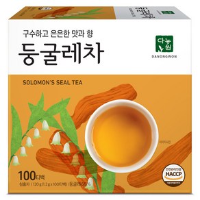 다농원 둥굴레차 100p, 120g, 100개입, 1개