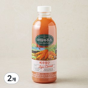 아침에주스 제주당근 주스, 2개, 750ml