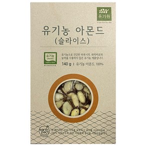 유가원 유기농 슬라이스 아몬드 토핑, 140g, 1개