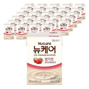 뉴케어 딸기맛 완전균형영양식, 200ml, 60개