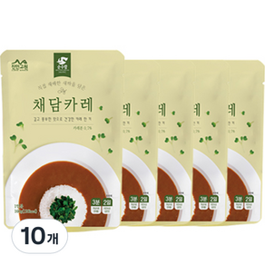 순수람 채담카레, 160g, 10개