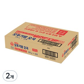 맛있는 오뚜기밥 오곡, 210g, 24개