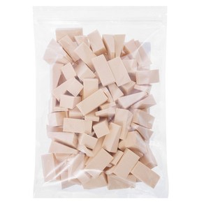 비타할로 대용량 메이크업 스펀지 삼각 퍼프 100p, 1개, 무향