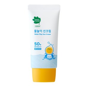 그린핑거 물놀이 유아 선크림 워터프루프 SPF50+ PA++++