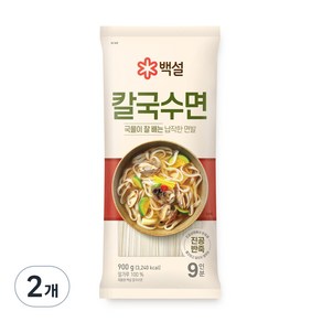 백설 칼국수면, 2개, 900g