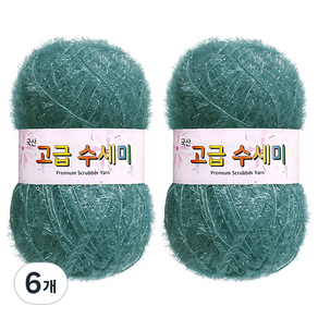 yarna 고급 수세미 뜨개실 80g