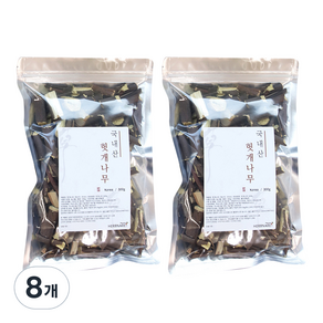 허브나래 헛개나무 가지, 300g, 8개