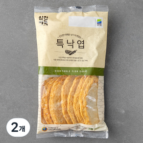 삼진어묵 특낙엽어묵, 280g, 2개