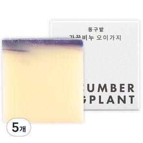 동구밭 가꿈 목욕 비누 오이가지향, 120g, 5개