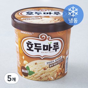 해태아이스크림 호두마루 (냉동), 660ml, 5개