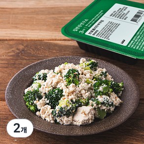 집반찬연구소 브로콜리 두부무침, 100g, 2개