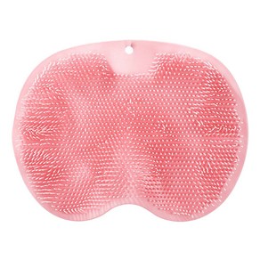 여니팩토리 미끄럼방지 풋 브러쉬 패드 핑크, 1개입, 1개, 160g