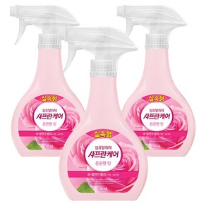 샤프란 케어 섬유탈취제 본품 은은한향, 900ml, 3개