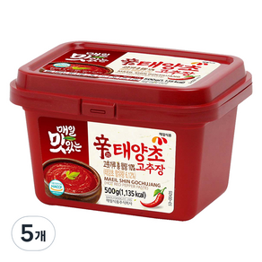 매일식품 매일 맛있는 신태양초 고추장, 500g, 5개