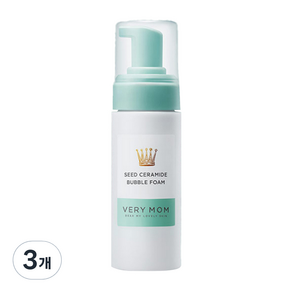 아동용 베리맘 씨드 세라마이드 버블폼, 3개, 150ml