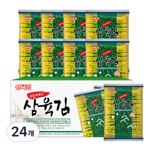 삼육김 전장 김 선물세트, 20g, 24개