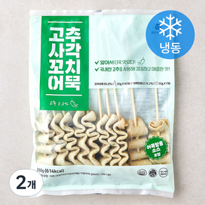 영자어묵 고추사각 꼬치어묵 (냉동), 350g, 2개