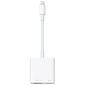 Apple 정품 라이트닝 USB3 카메라 어댑터, 1개