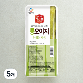 하선정 통오이지, 1kg, 5개