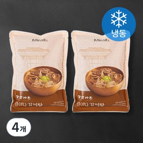 삼원가든 진 갈비탕 (냉동), 600g, 4개