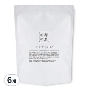 하루허브 작두콩차 대용량, 1g, 50개입, 6개