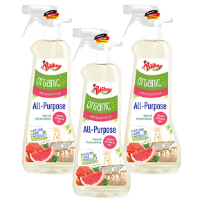 폴리보이 오가닉 실내 청소용 살균 다목적세정제, 500ml, 3개