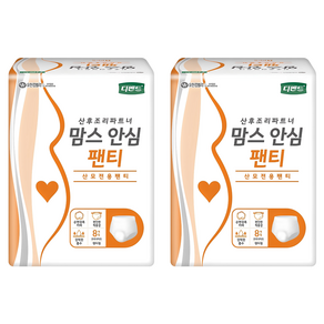 디펜드 여성용 맘스 안심팬티 성인기저귀, FREE(onesize), 8개입, 2개