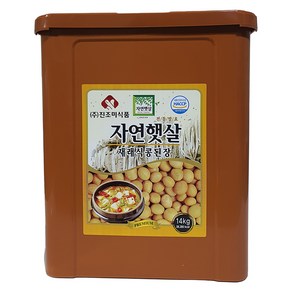 진조미식품 자연햇살 재래식 콩된장, 1개, 14kg