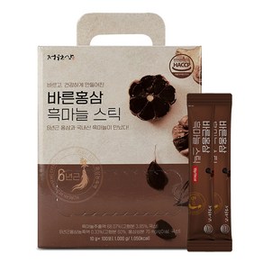 정원삼 바른홍삼 흑마늘 스틱 100p