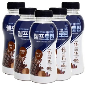 웰프로틴 초코, 40g, 5개