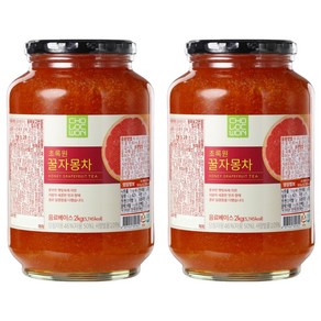 초록원 꿀자몽차, 2kg, 1개입, 2개