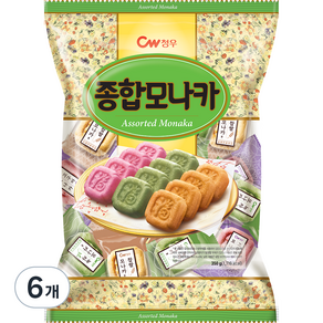 청우식품 종합모나카, 350g, 6개