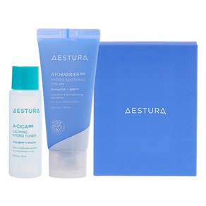 에스트라 아토베리어 365 하이드로 수딩크림 60ml + 에이시카 365 토너 25ml 세트, 1개