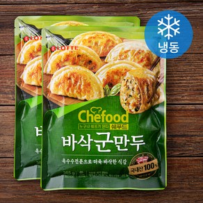 쉐푸드 바삭 군만두 (냉동), 385g, 2개입